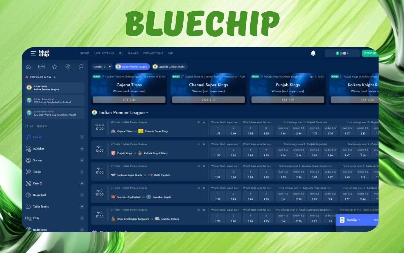 Bluechip: A Deep Dive into the Online Casino and Sports Betting Playground