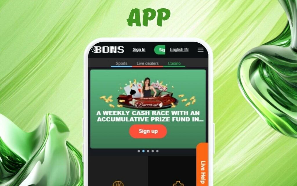 How to download the Bons betting application