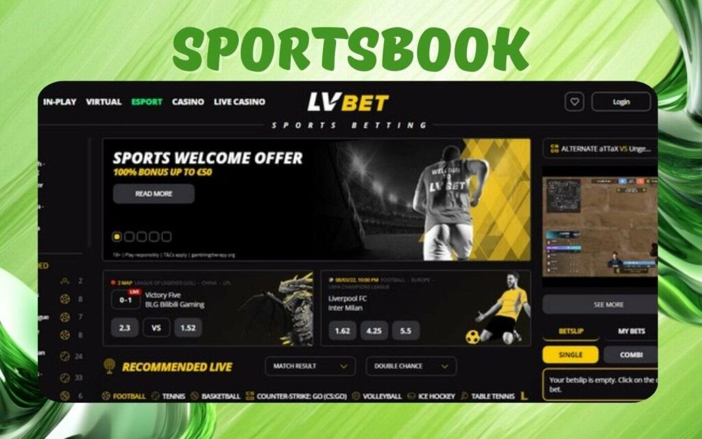 LV bet online casino and Sportsbook review