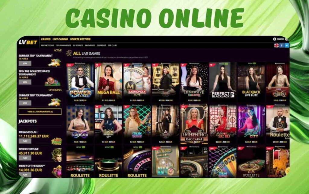 LVbet Casino Online overview in India