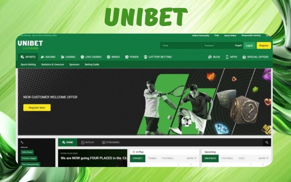 Unibet sports betting site information